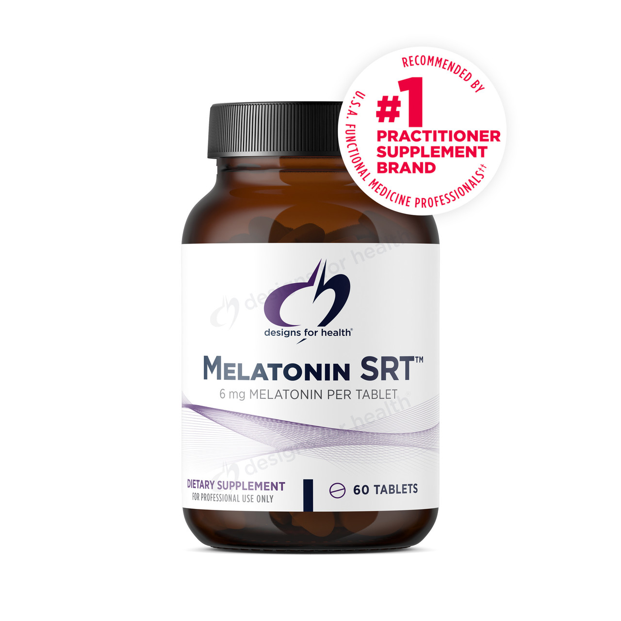 Designs for Health Melatonin SRT - 60 Tablets DSHL04283 20.49