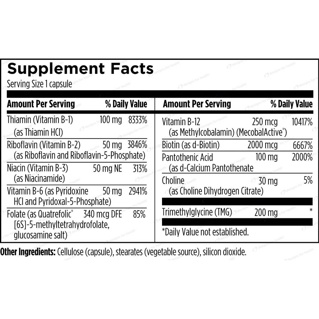 Designs for Health B-Supreme