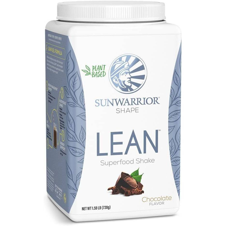 Sunwarrior Lean Superfood Shake Chocolate - 720 Grams SNWR27623 53.99