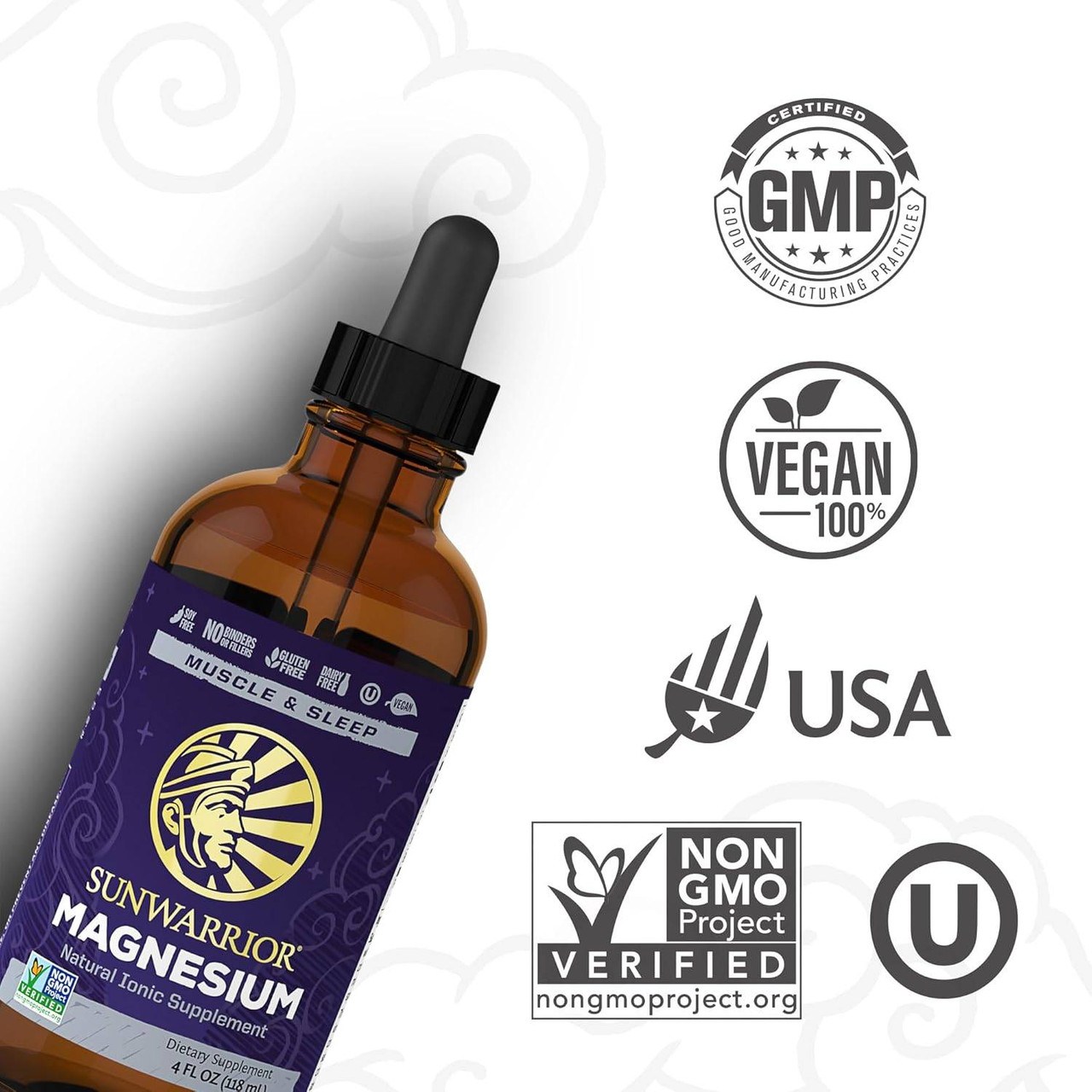 Sunwarrior Magnesium - 118 Milliliters