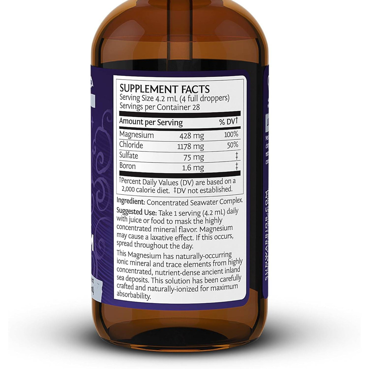 Sunwarrior Magnesium - 118 Milliliters