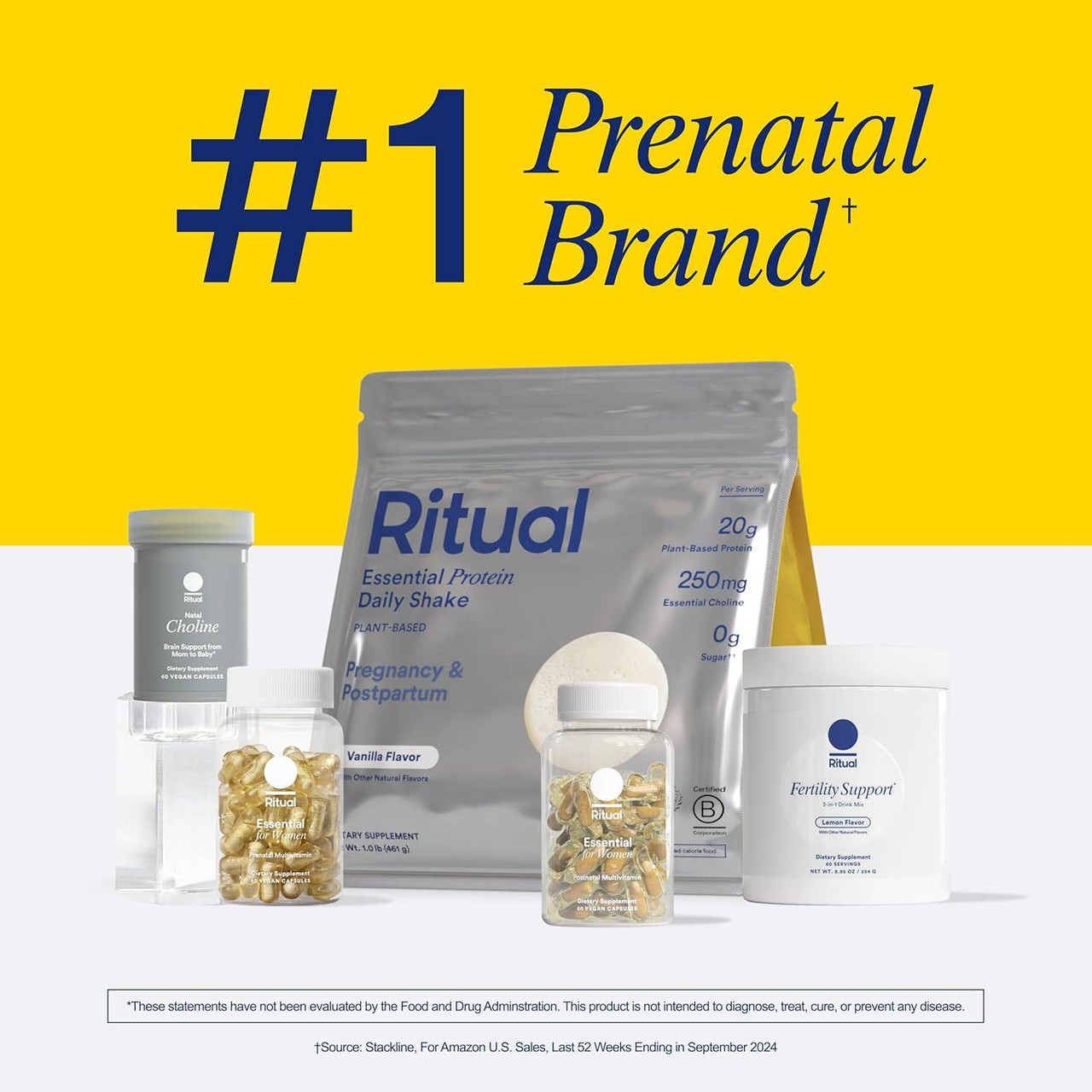 Ritual Essential for Women Prenatal Multivitamin Citrus - 60 Capsules