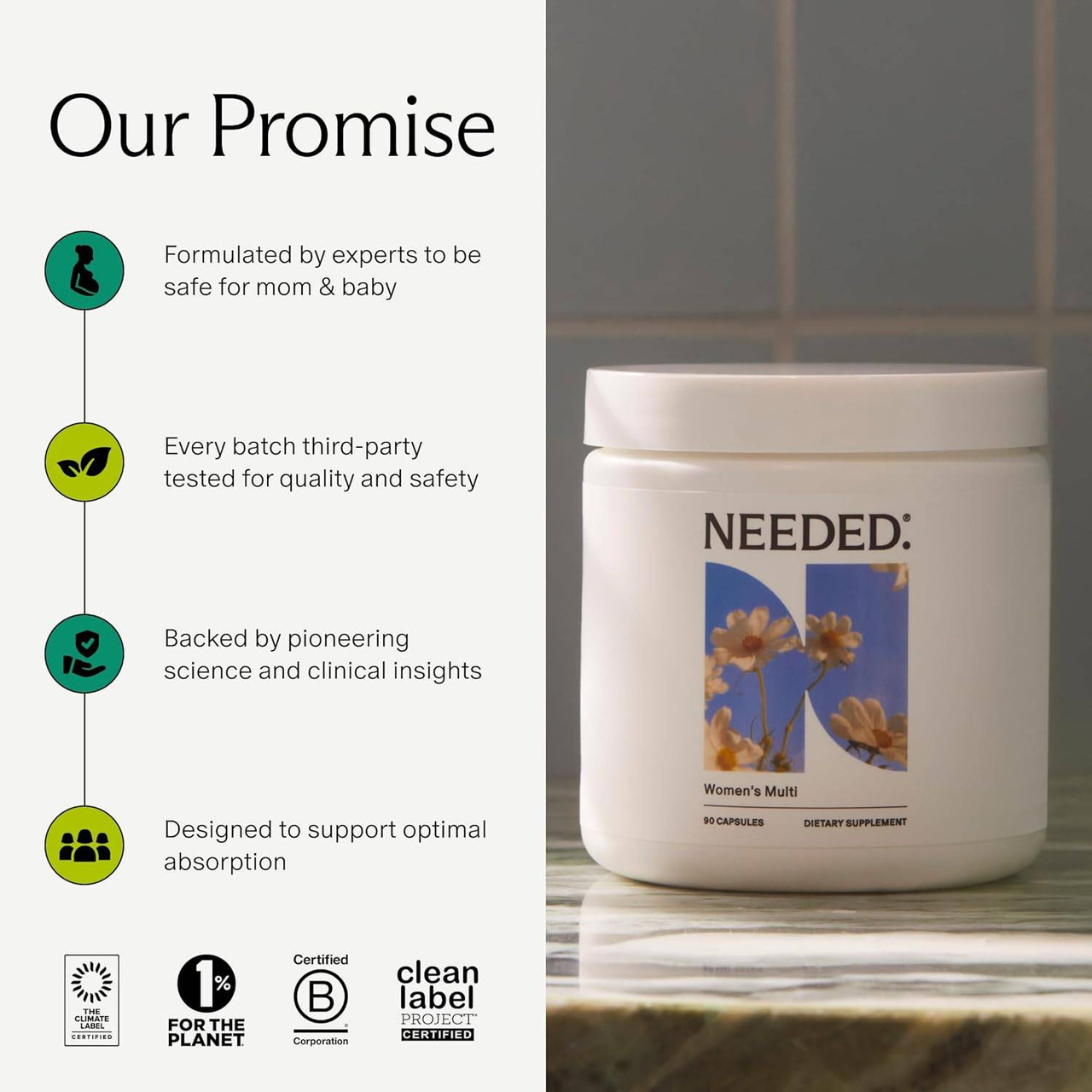 Needed Women's Multi - 90 Capsules