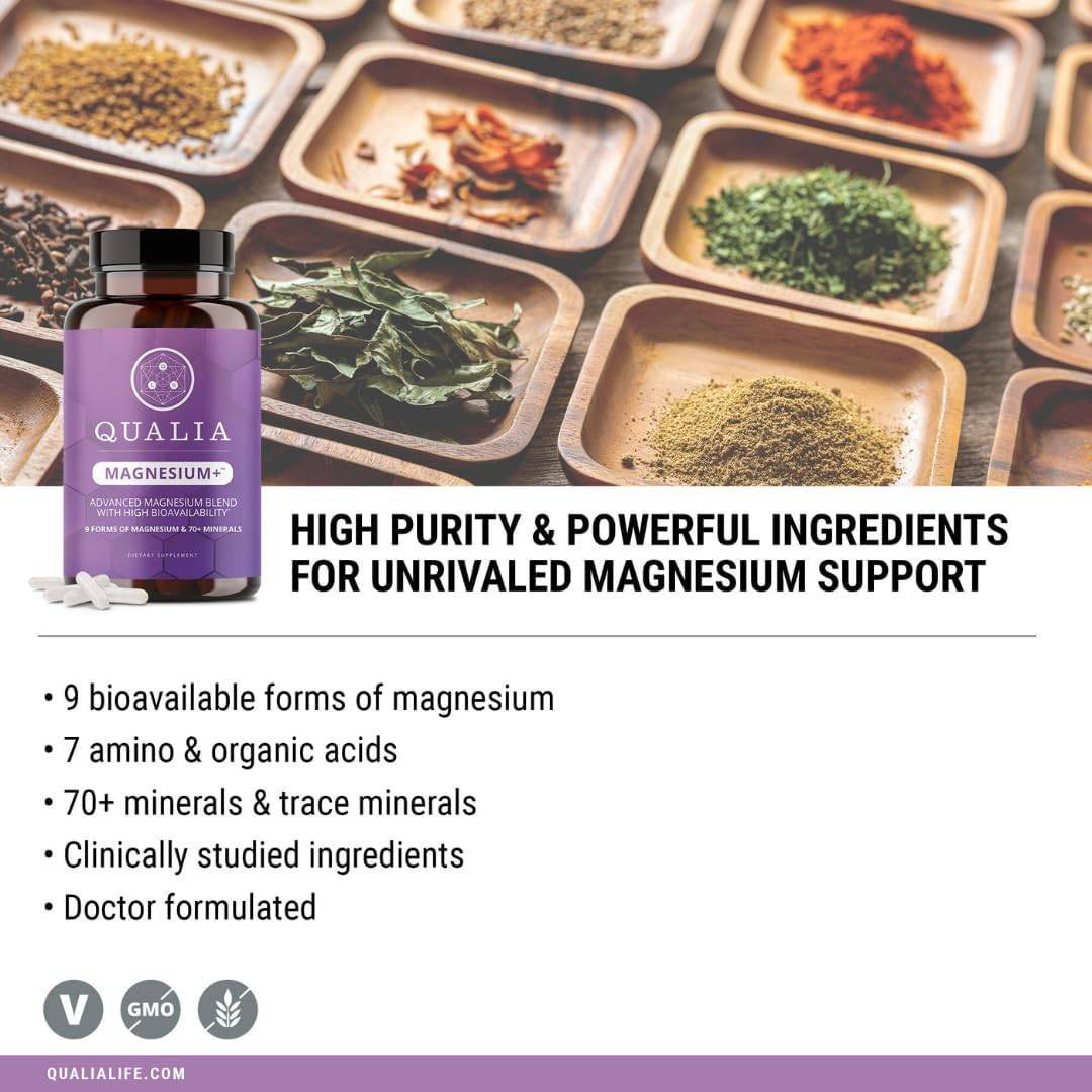 Qualia Magnesium+ - 42 Capsules