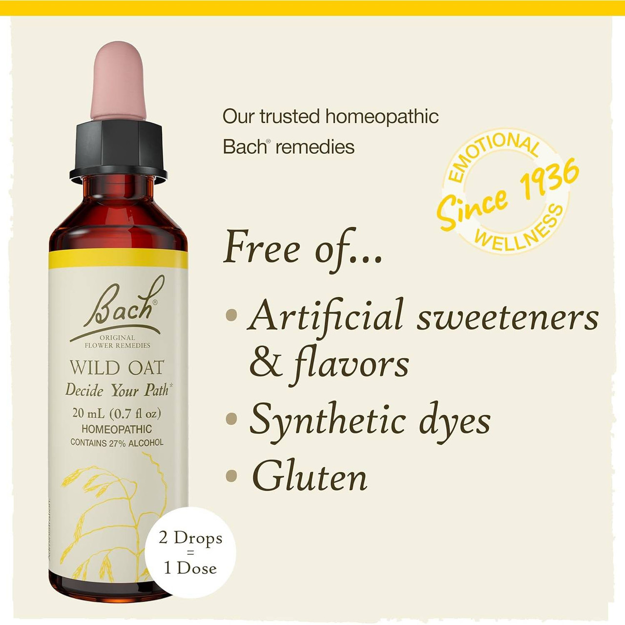 Bach Wild Oat - 20 Milliliters