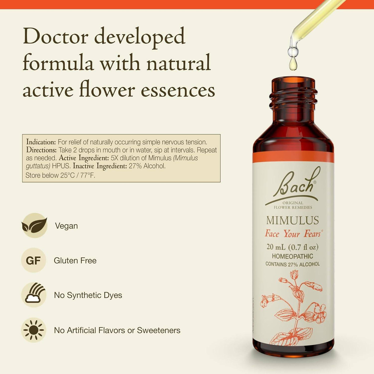 Bach Mimulus - 20 Milliliters