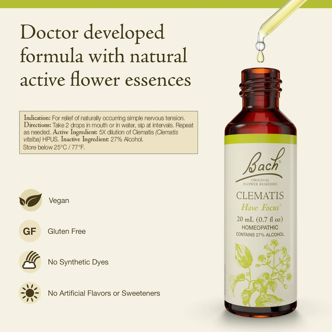 Bach Clematis - 20 Milliliters