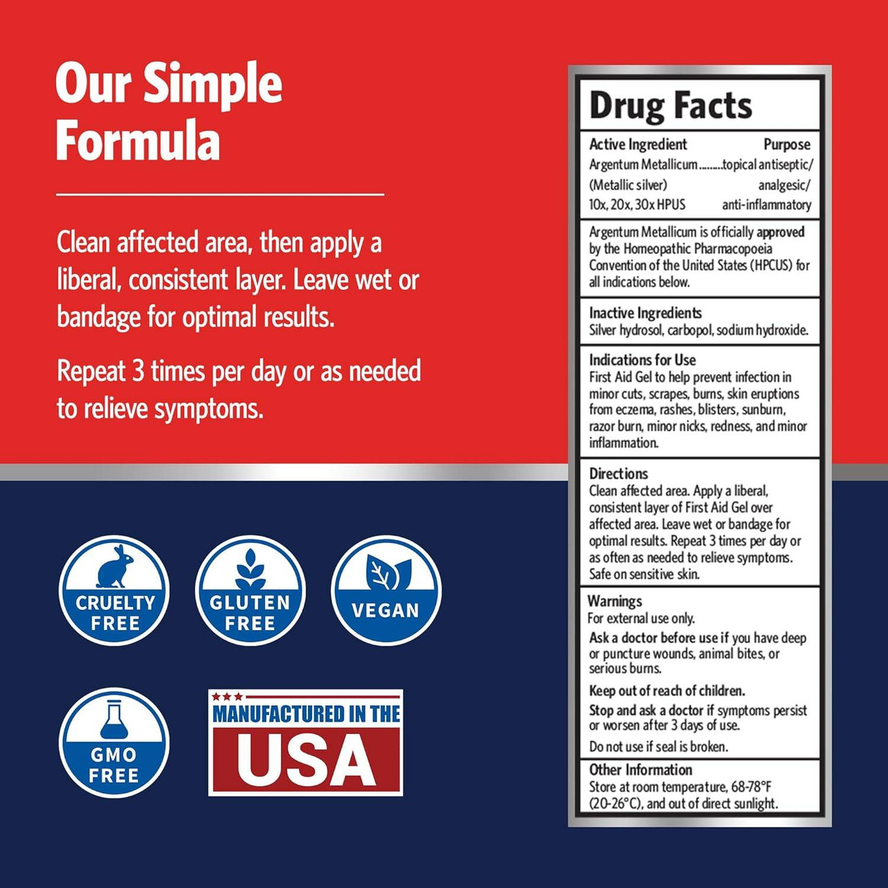 Sovereign Silver First Aid Gel - 29 Milliliters