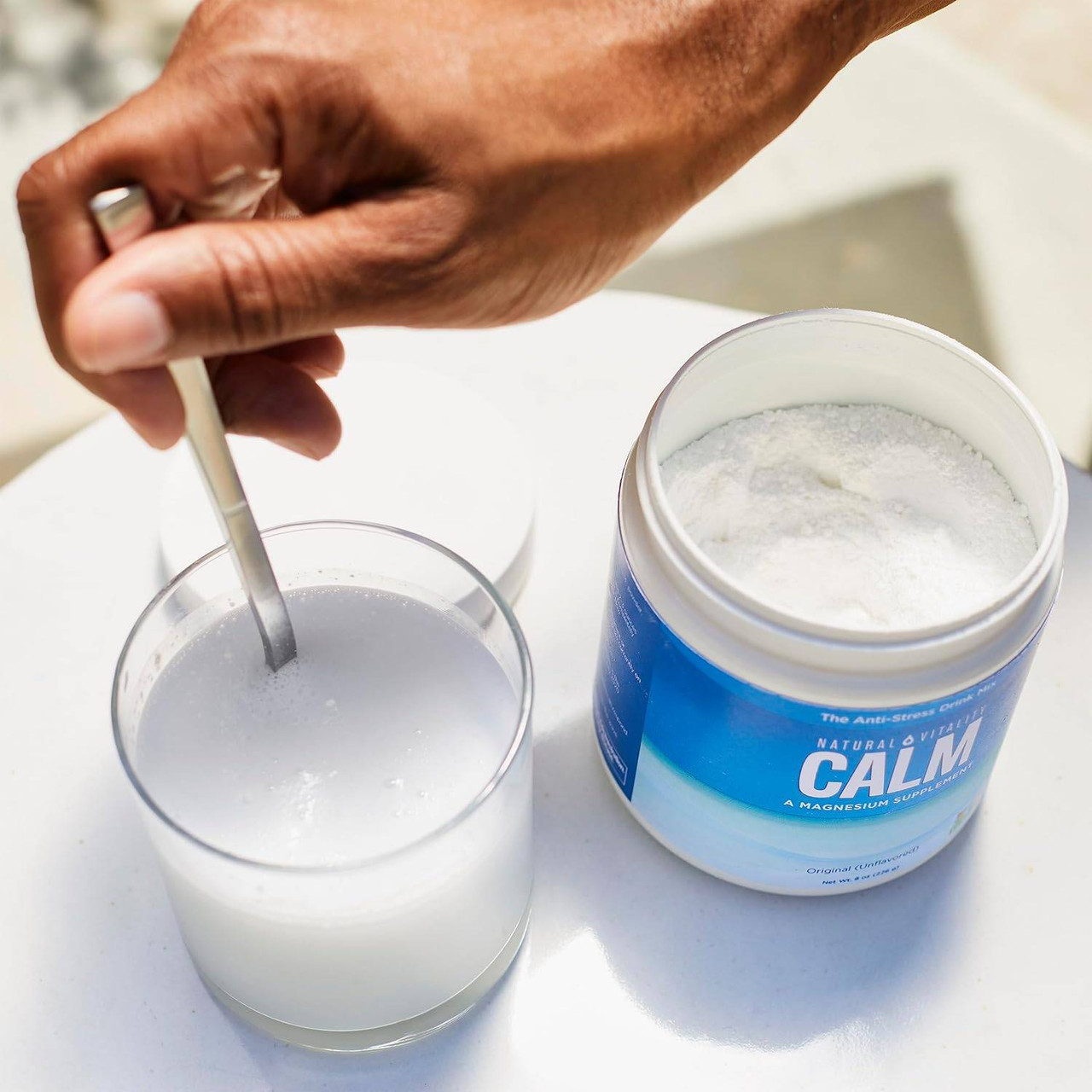 Natural Vitality CALM Plus Magnesium Citrate & Calcium Powder