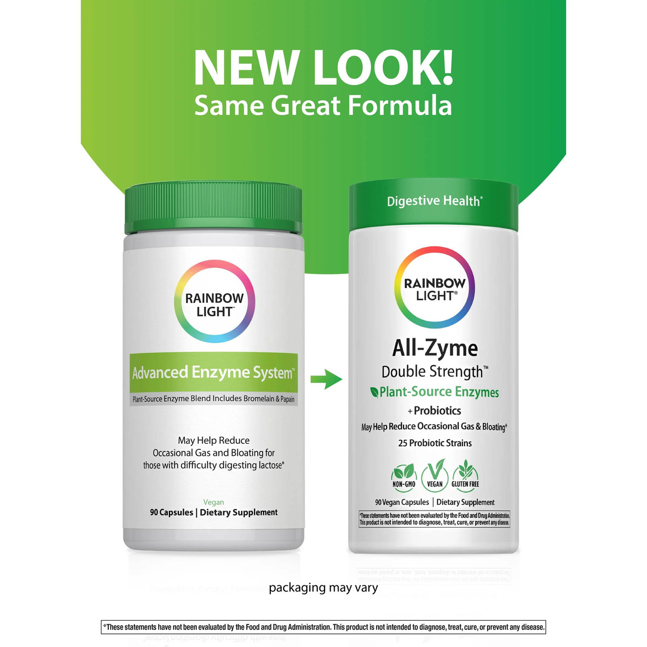 Rainbow Light All-Zyme Advanced Enzyme System