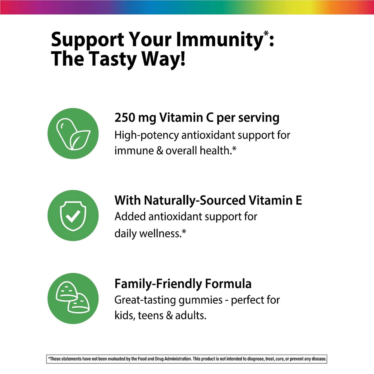 Rainbow Light Vitamin C - 60 Gummies