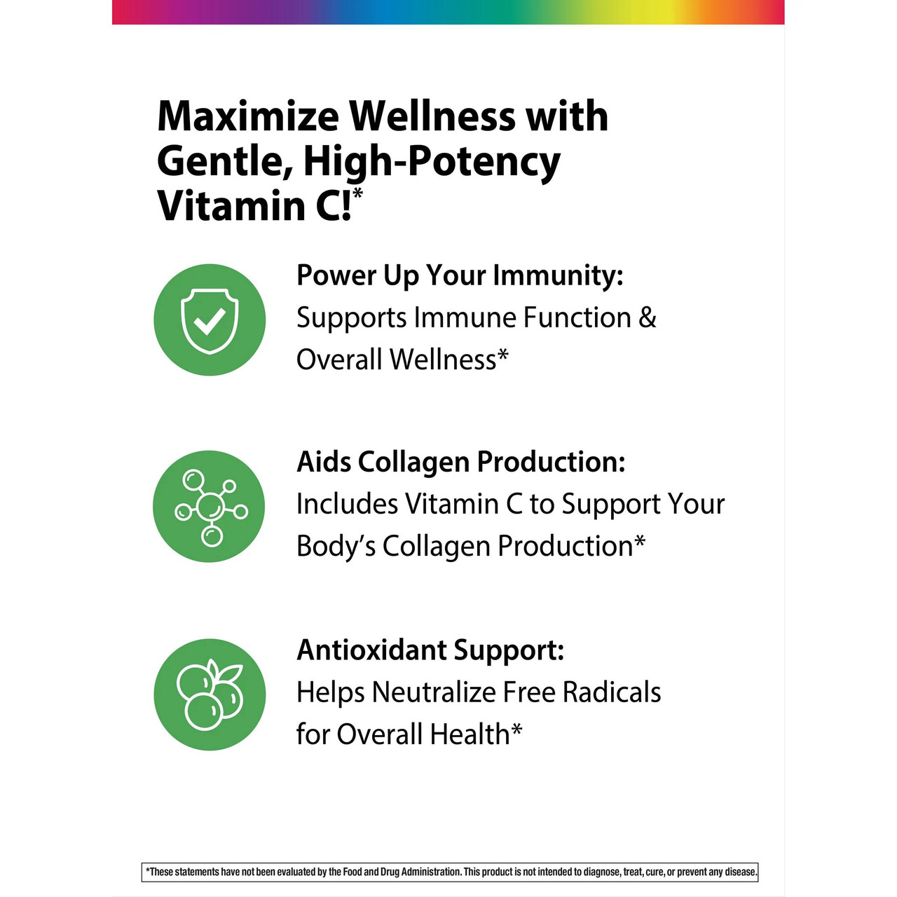 Rainbow Light Super C 1,000 MG - 60 Tablets