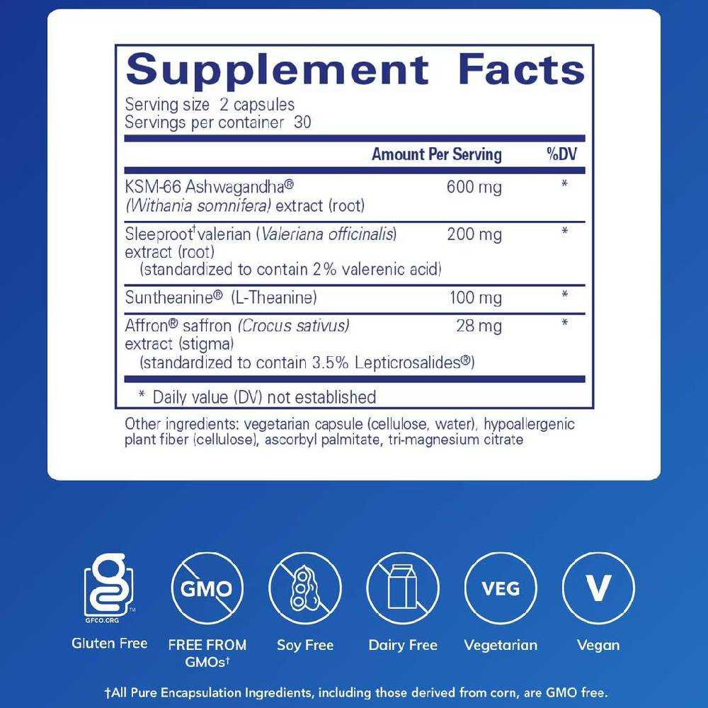 Pure Encapsulations Pure Sleep PURE26046 50