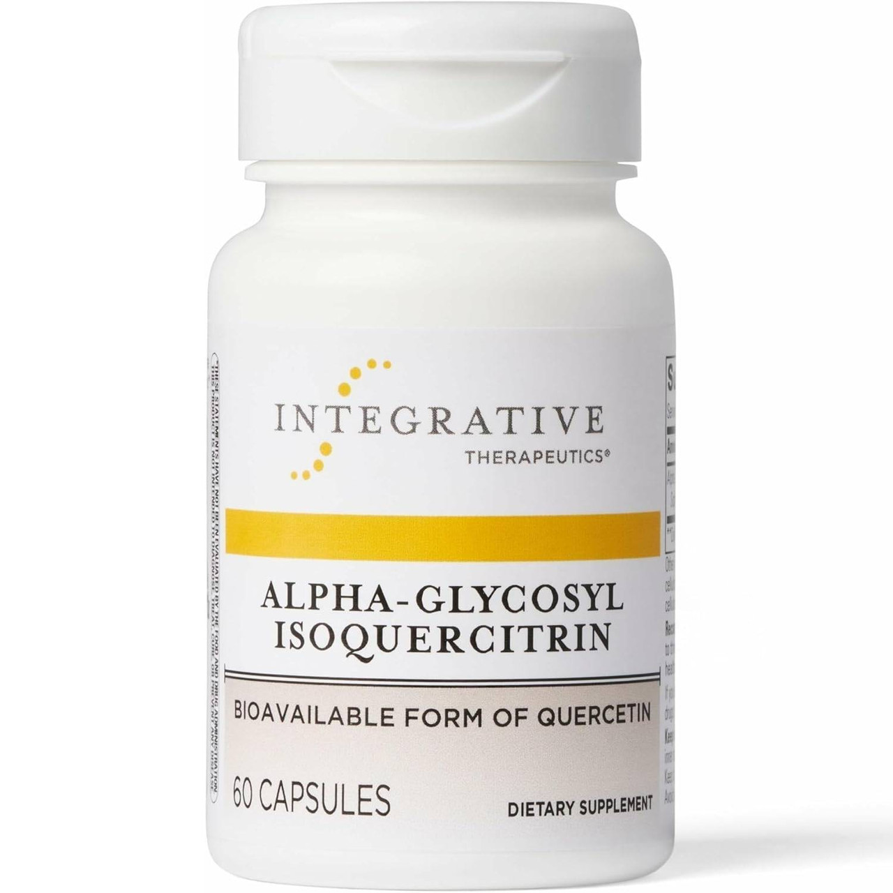 Integrative Therapeutics Alpha-Glycosyl Isoquercitrin - 60 Vegan Capsules