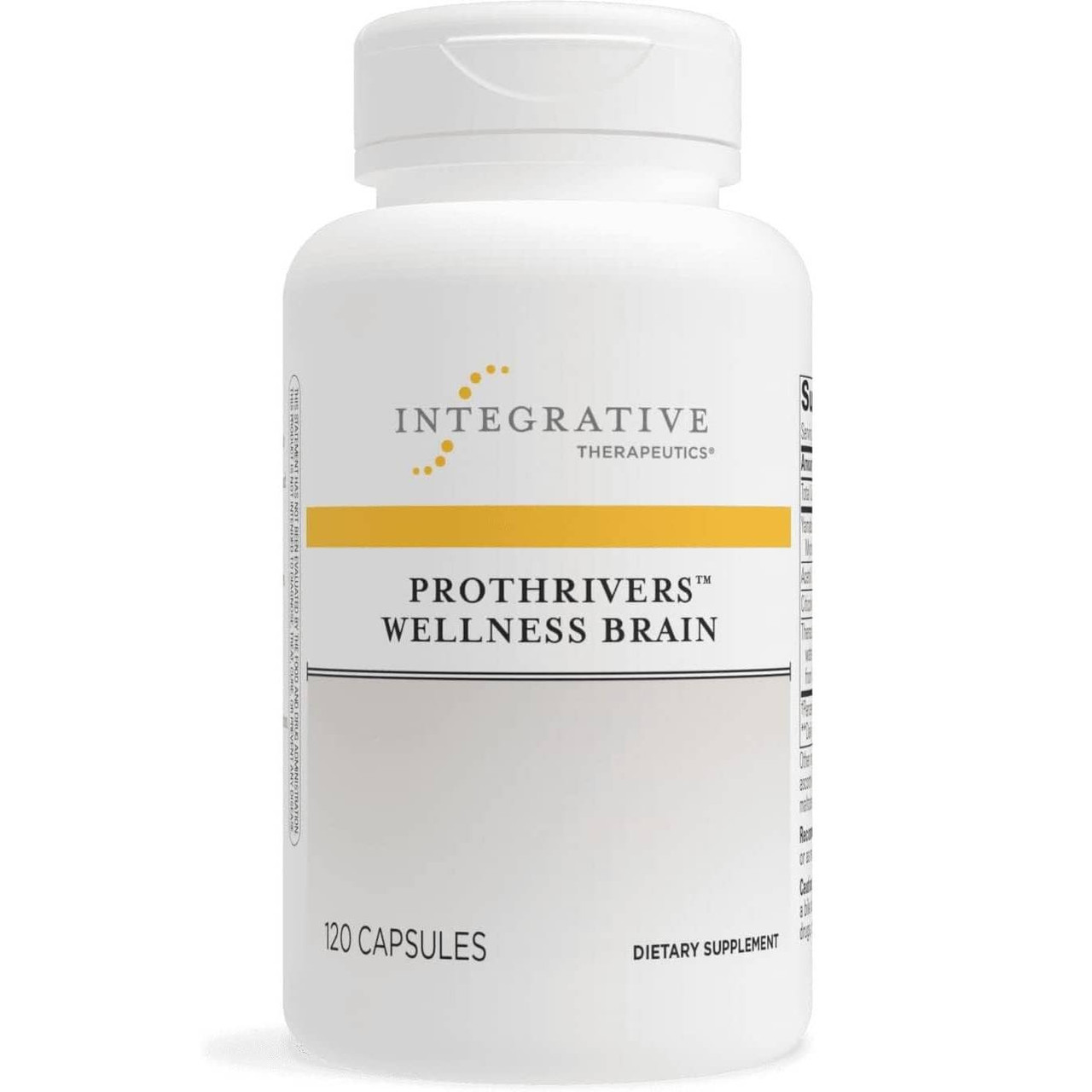 Integrative Therapeutics ProThrivers Wellness Brain 120 capsules bottle