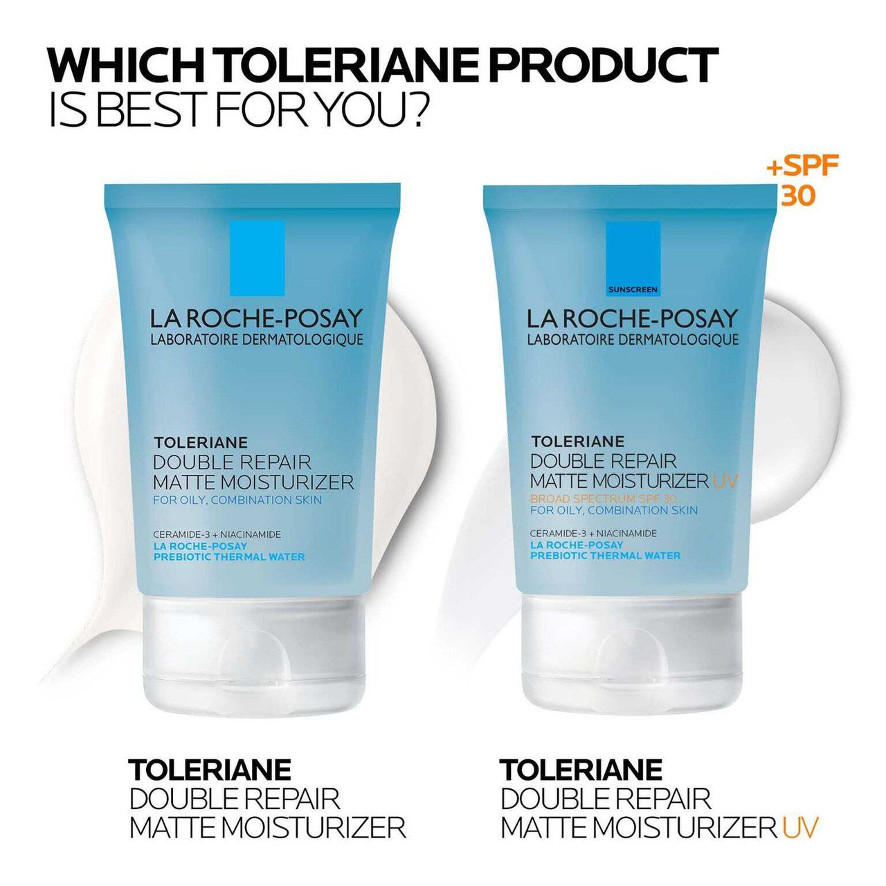 La Roche Posay Toleriane Double Repair Matte Face Moisturizer SPF 30 for Oily Skin 25.99
