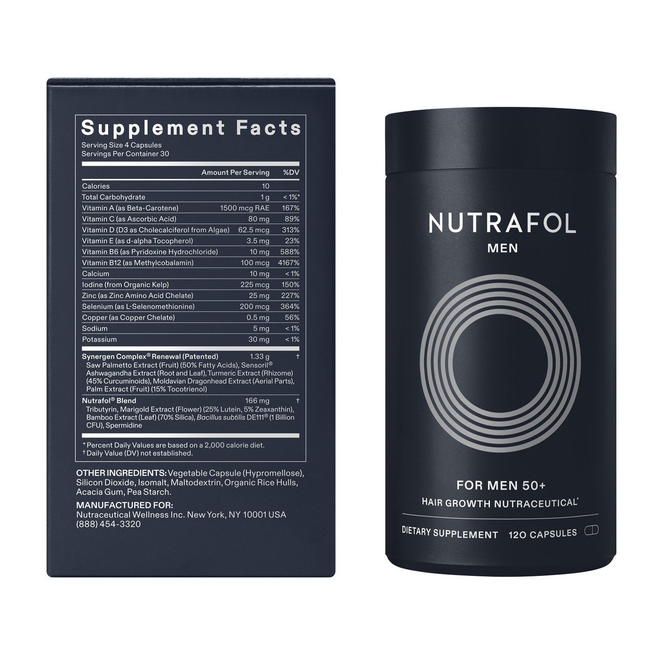 Nutrafol Men 50+ Hair Growth Nutraceutical