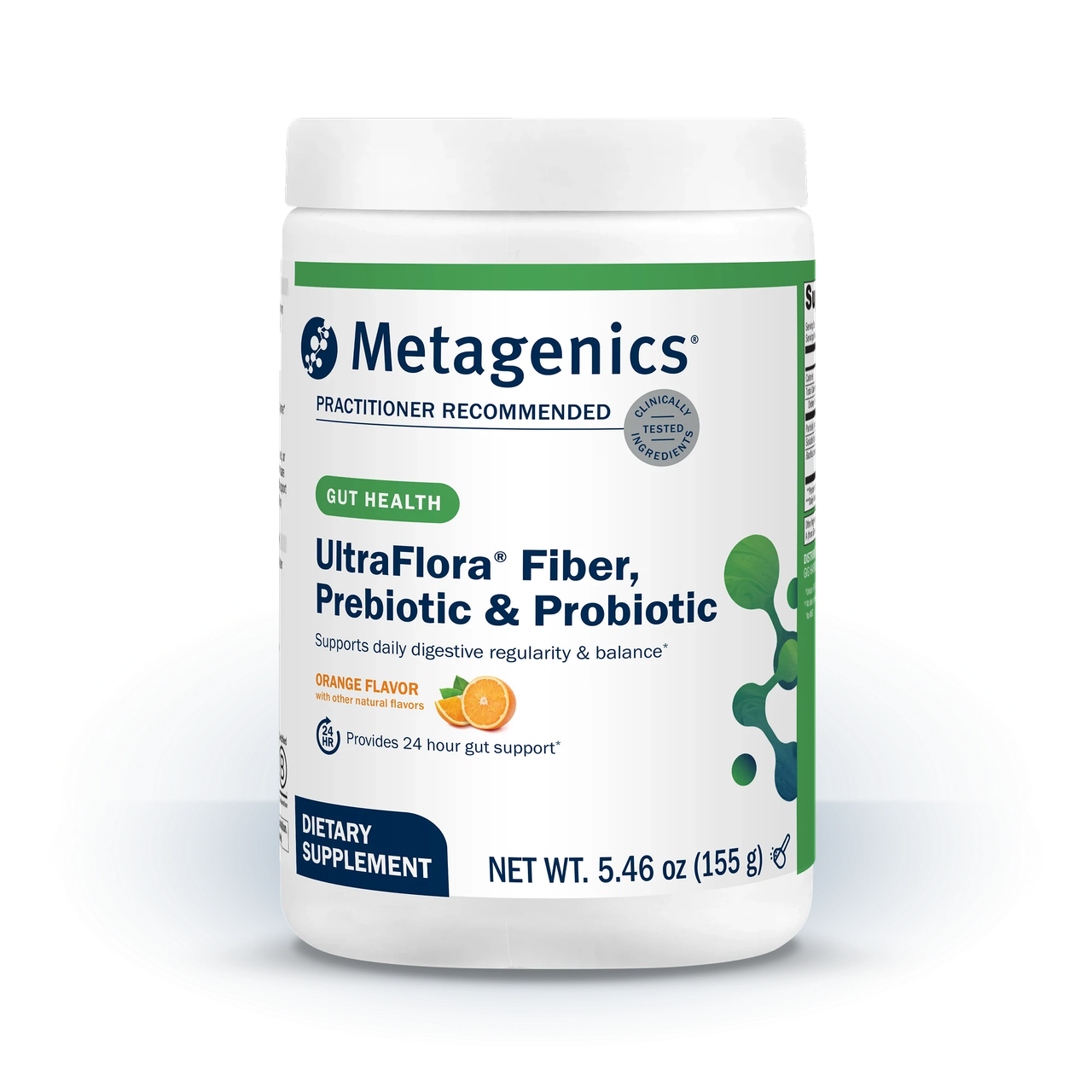 Metagenics UltraFlora Fiber, Prebiotic & Probiotic