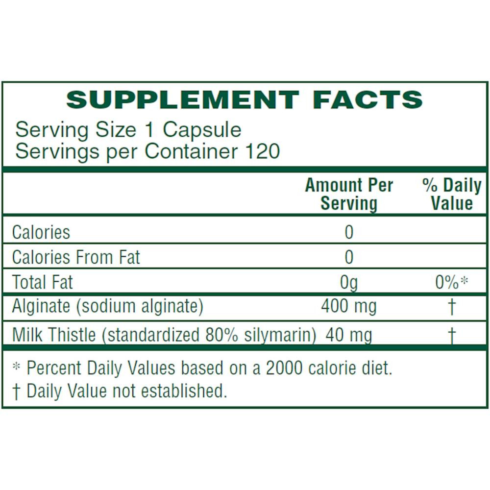 Rx Vitamins Alginate Plus - 120 Capsules