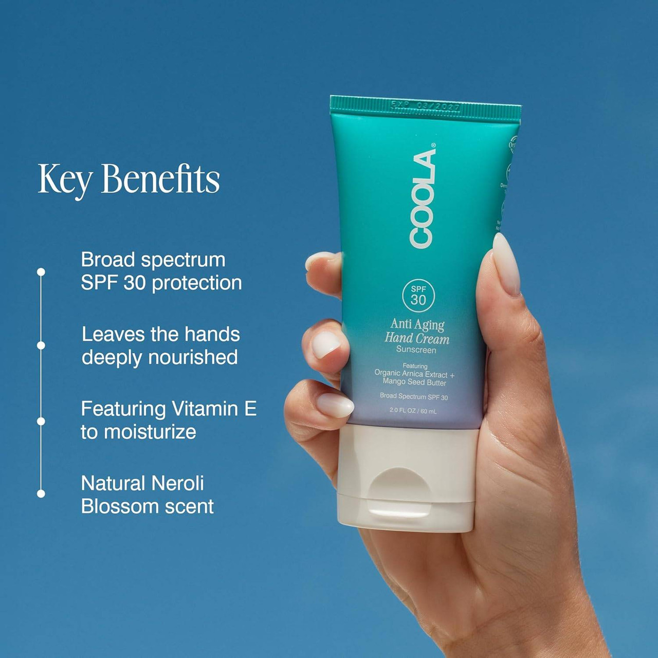 Coola Anti-Aging Hand Cream SPF 30 COOL3989 25