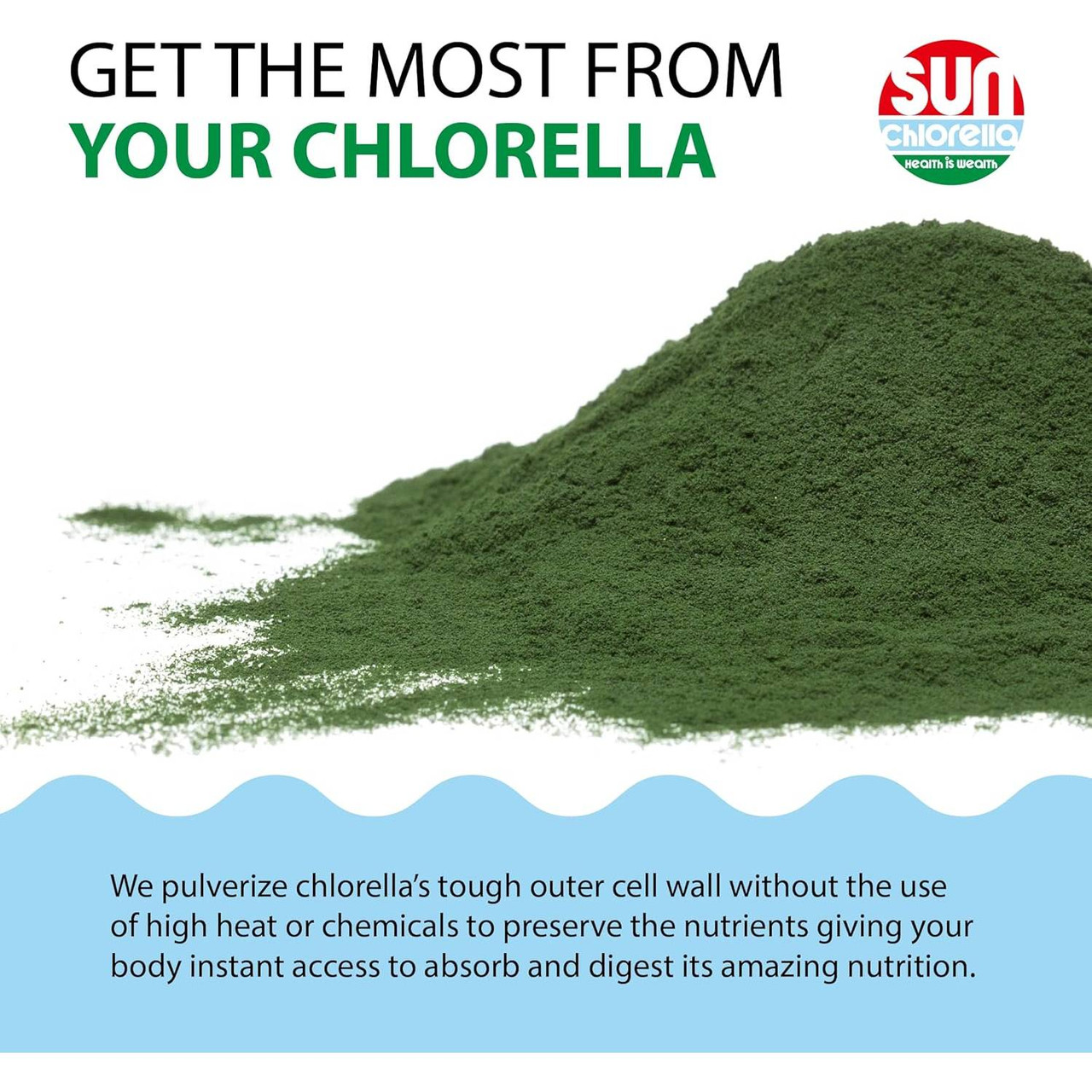 Sun Chlorella Powder - 30 Packets