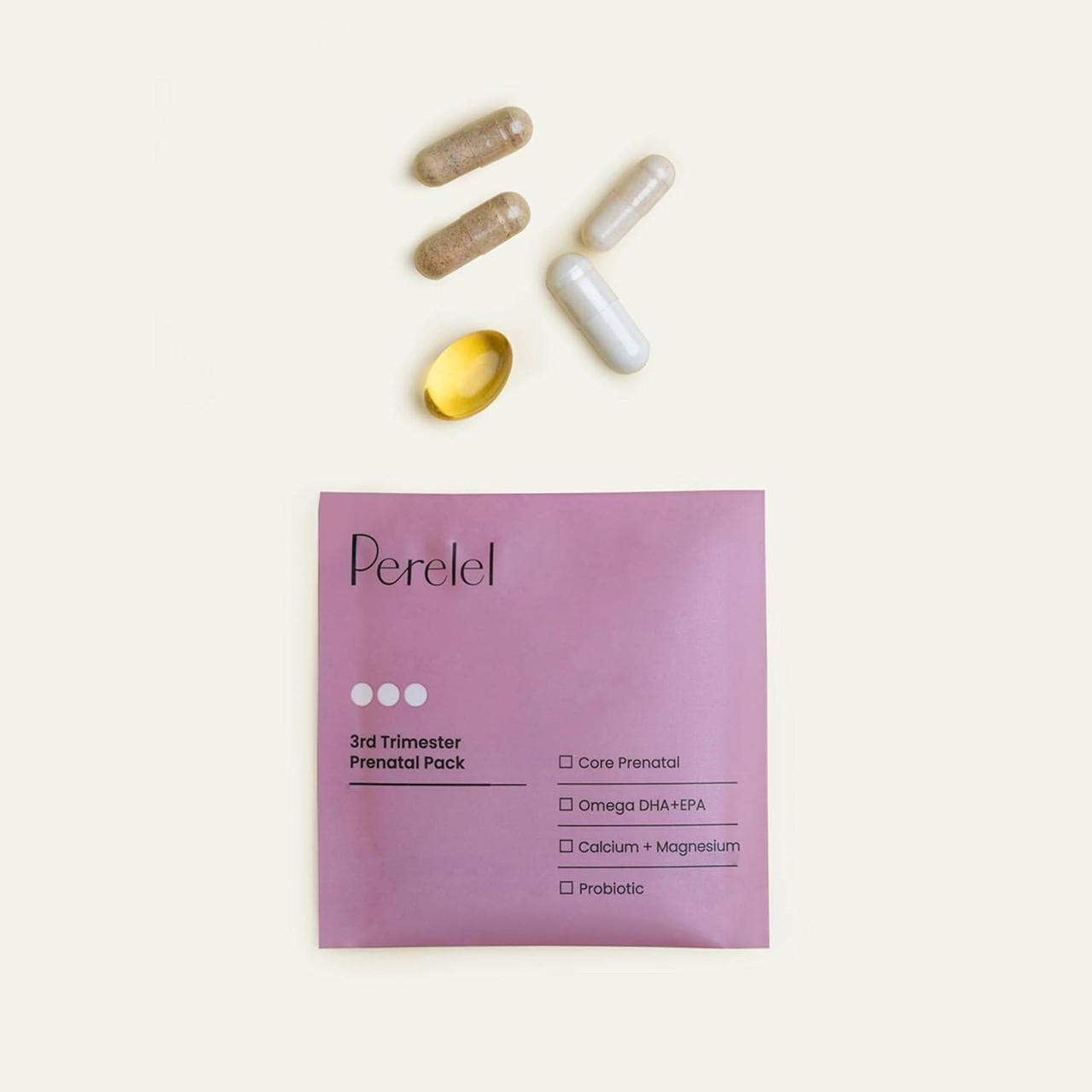 Perelel 3rd Trimester Prenatal Pack - 30 Packets