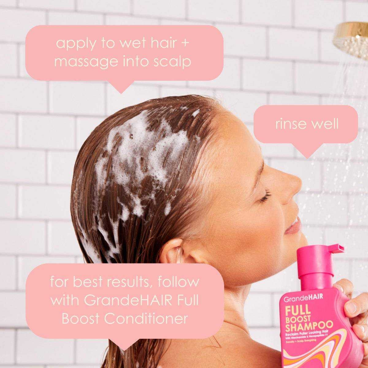 Grande Cosmetics GrandeHAIR Full Boost Shampoo GRC20206 28