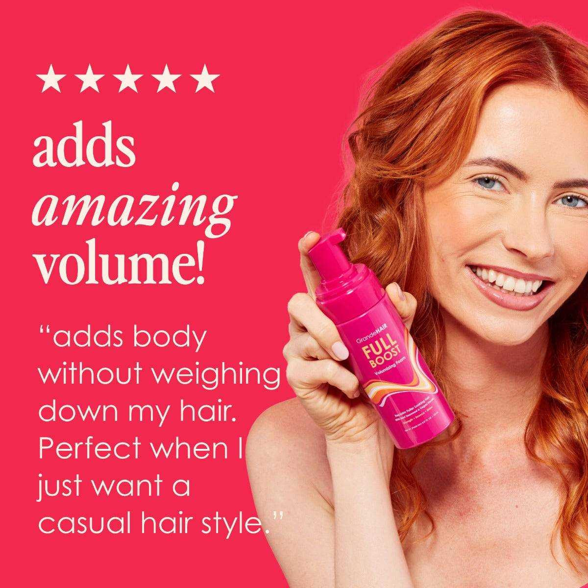 Grande Cosmetics GrandeHAIR Full Boost Volumizing Foam GRC20220 26