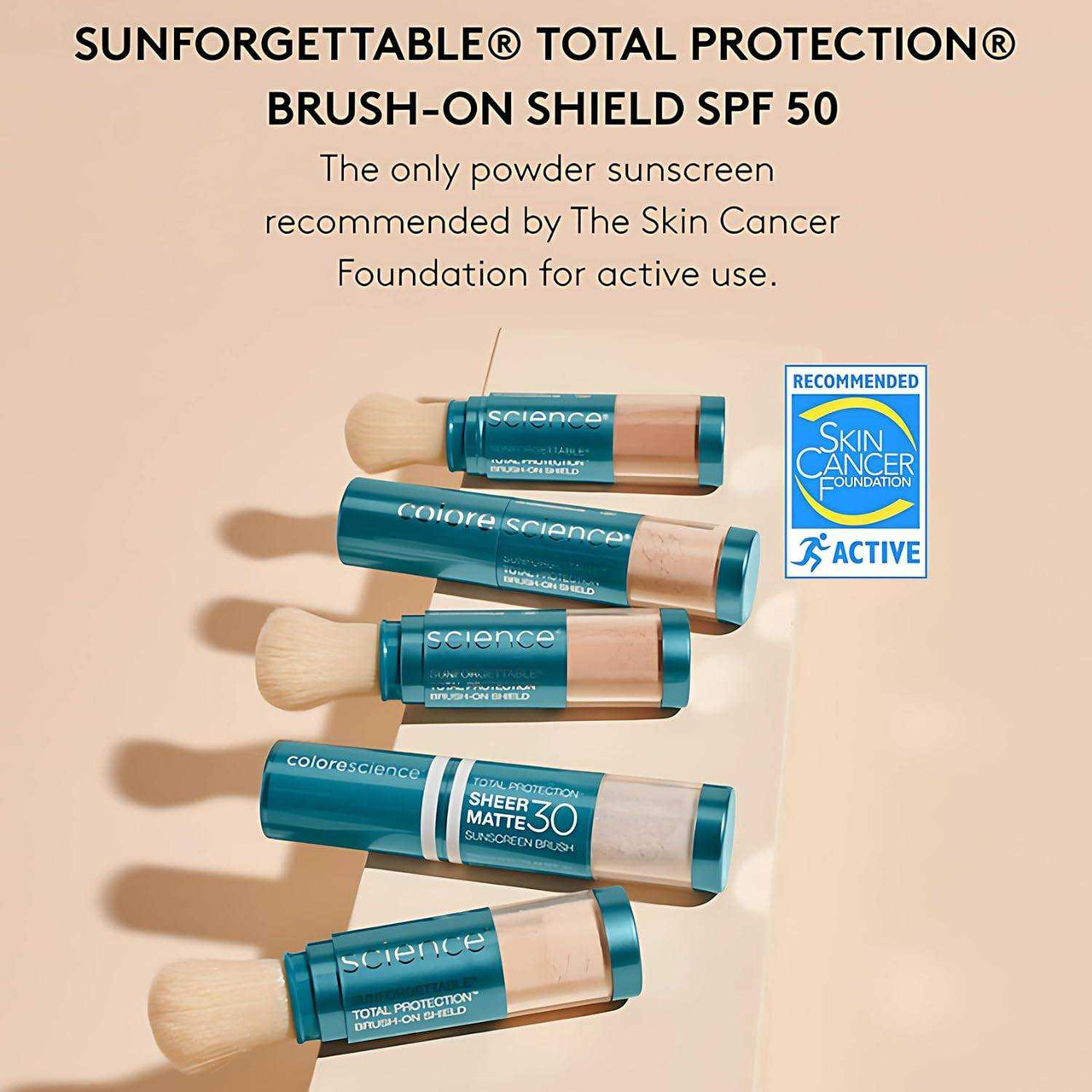 Colorescience Sunforgettable Total Protection Brush-on Shield SPF 50 Multipack CS-TPBSS 138