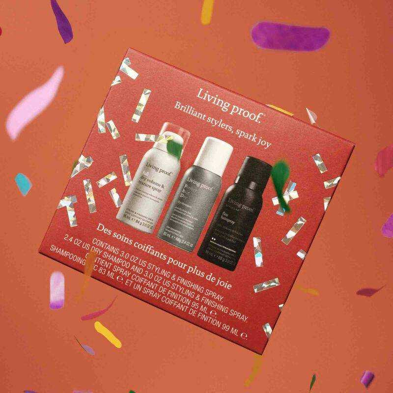 Living Proof Brilliant Stylers Hair Care Gift Set Trio LVP37093 40