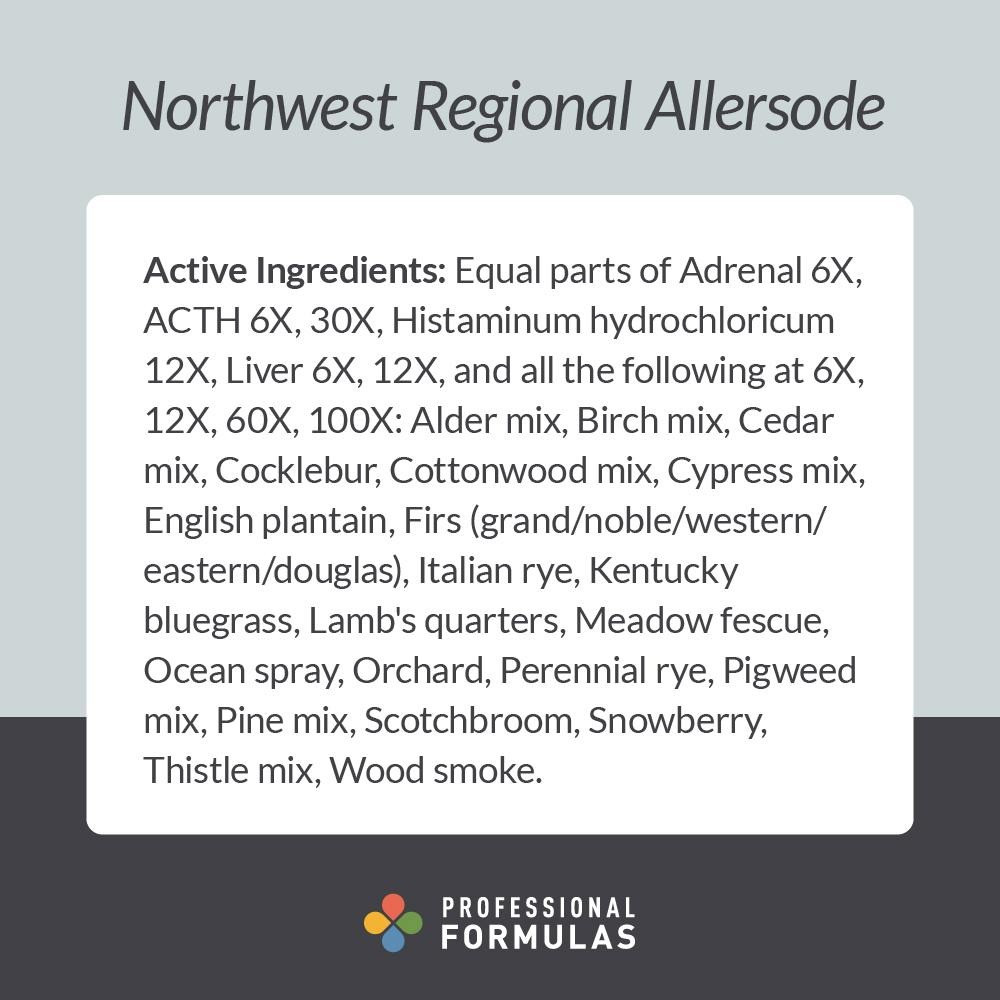 Professional Formulas Northwest Regional Allersode - 59 Milliliters