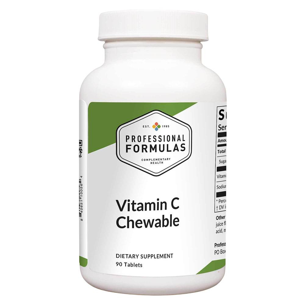 Professional Formulas Vitamin C Chewable - 90 Tablets