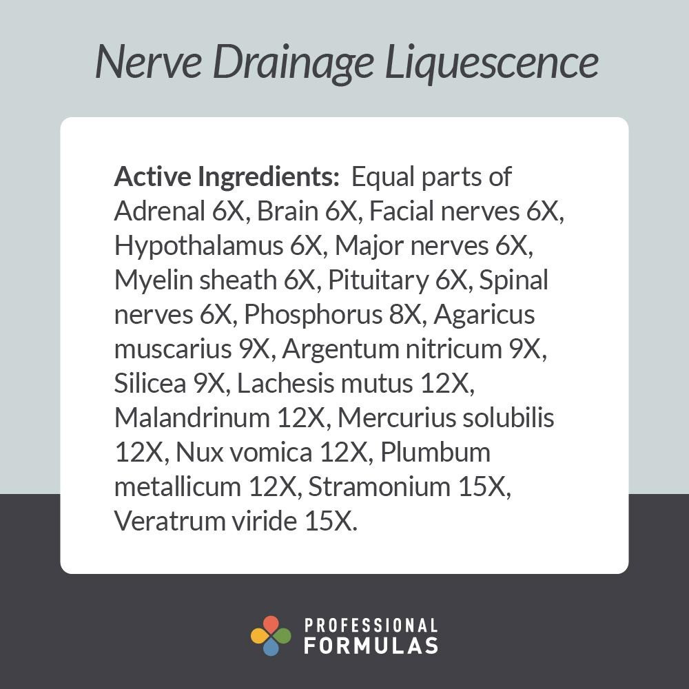Professional Formulas Nerve Drainage Liquescence - 118 Milliliters