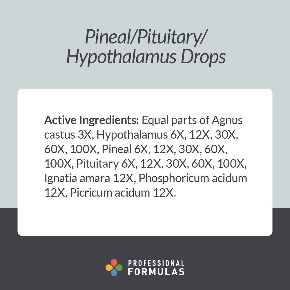 Professional Formulas Pineal Pituitary Hypothalamus - 59 Milliliters