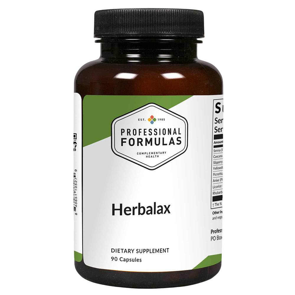 Professional Formulas Herbalax - 90 Capsules