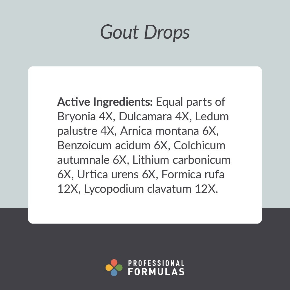 Professional Formulas Gout Formula - 59 Milliliters