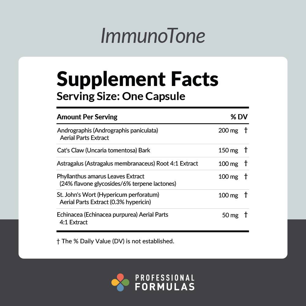 Professional Formulas ImmunoTone - 90 Capsules