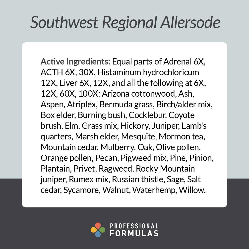 Professional Formulas Southwest Allersode - 59 Milliliters