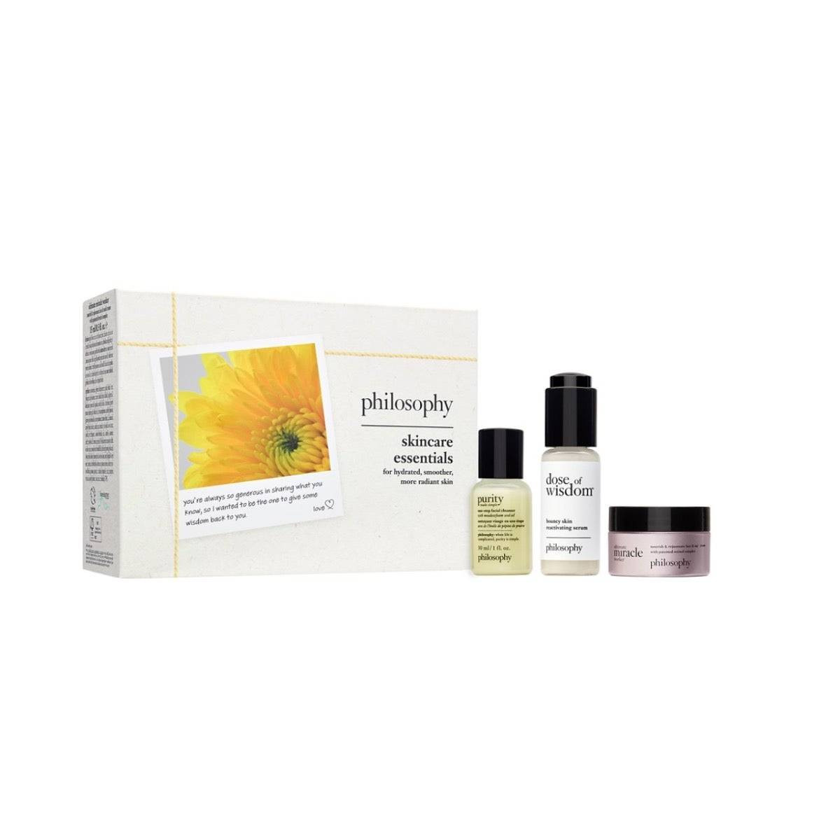 philosophy Skincare Essentials Gift Set Trio PHI15160 78