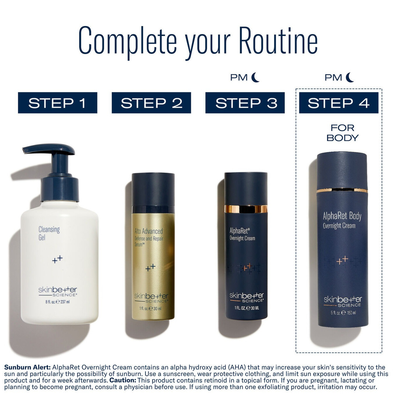 Skinbetter Science AlphaRet Body Overnight Cream - 5oz