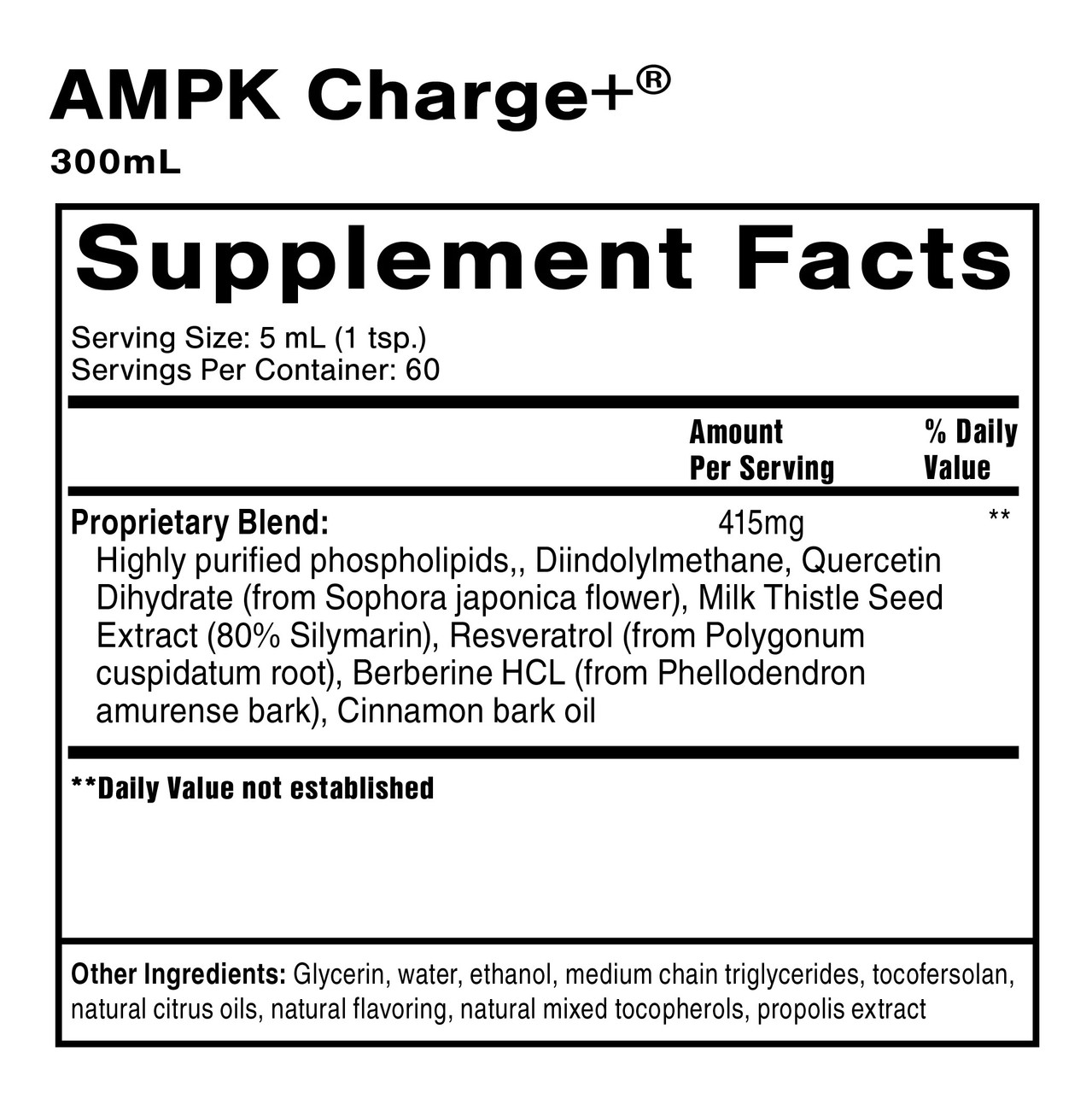 Quicksilver Scientific AMPK Charge+