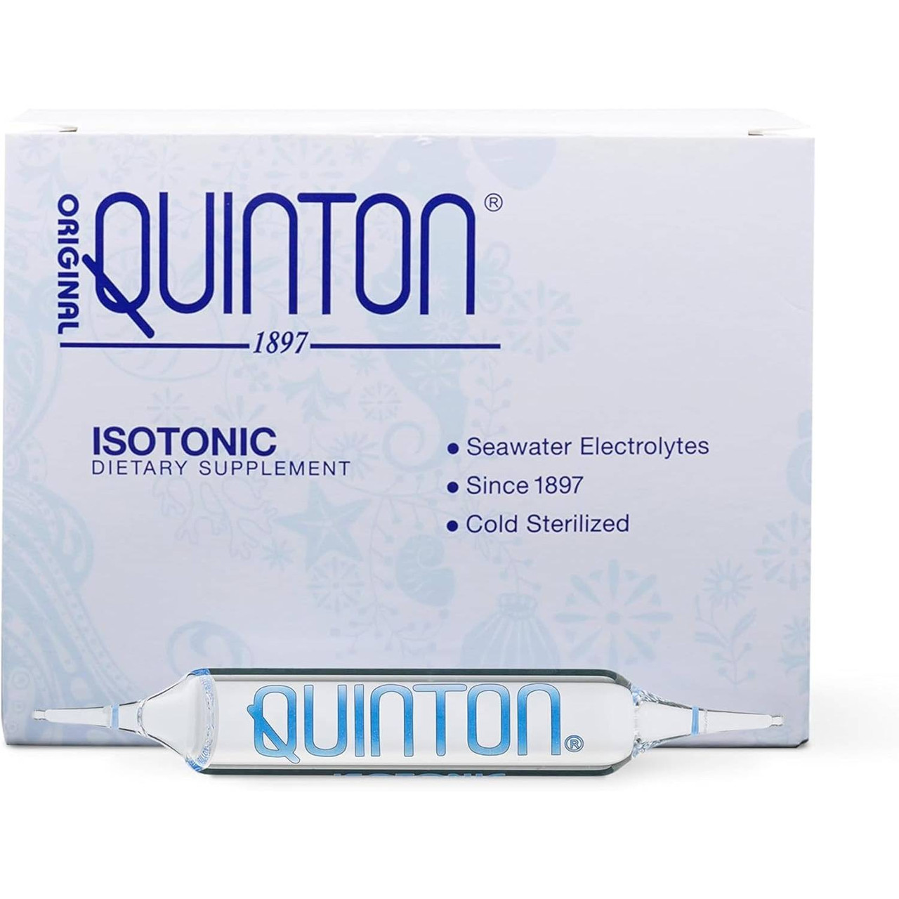 Quicksilver Scientific Quinton Isotonic - Box Of 30, 10 mL Ampoules