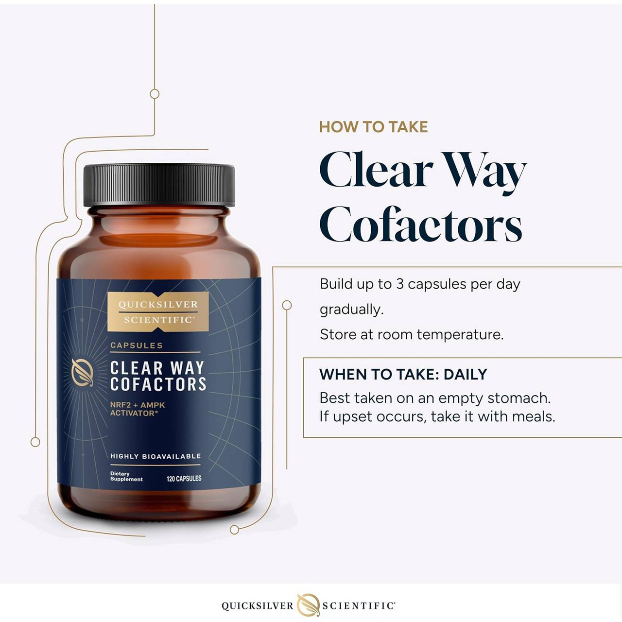 Quicksilver Scientific Clear Way Cofactors