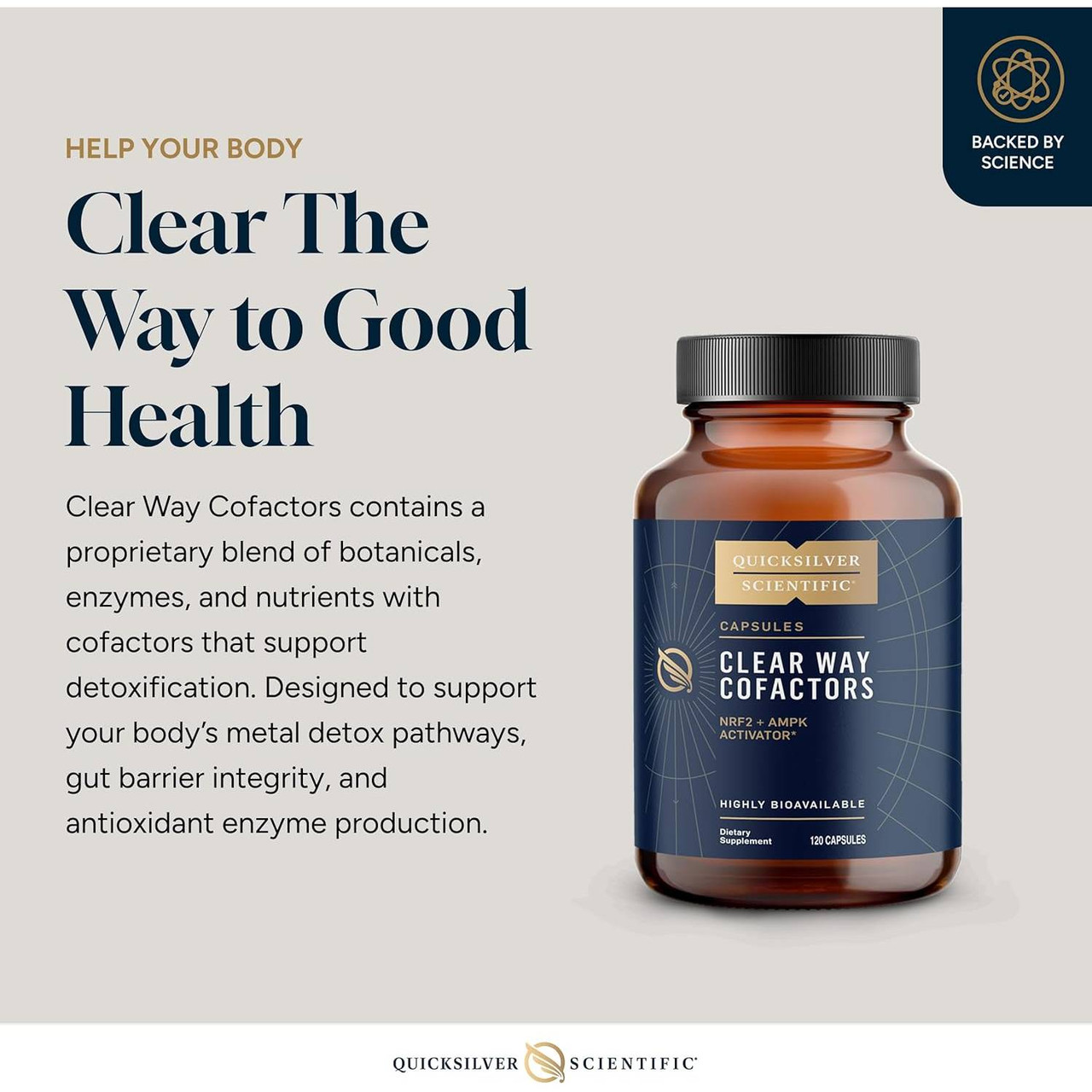 Quicksilver Scientific Clear Way Cofactors