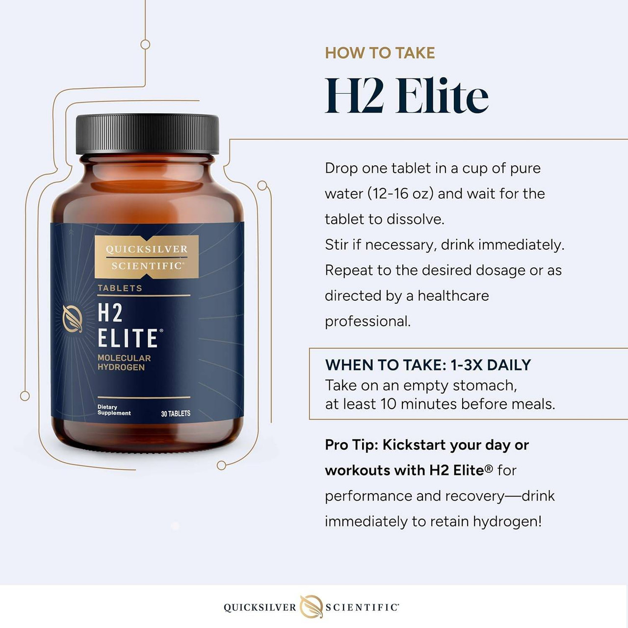 Quicksilver Scientific H2 Elite