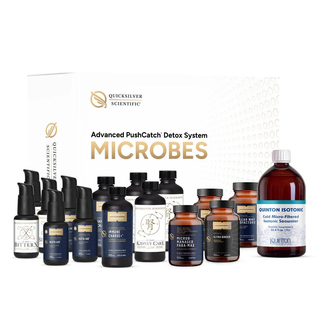Quicksilver Scientific Advanced PushCatch Detox System MICROBES