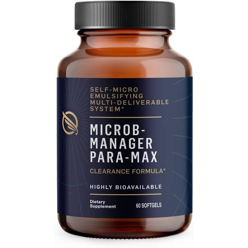 Quicksilver Scientific Microb-Manager Para-Max Clearance Formula bottle