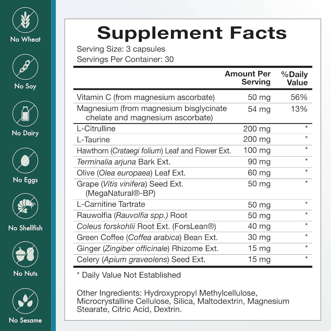 Natura Health Products Cardio Tonic-BP - 90 Capsules