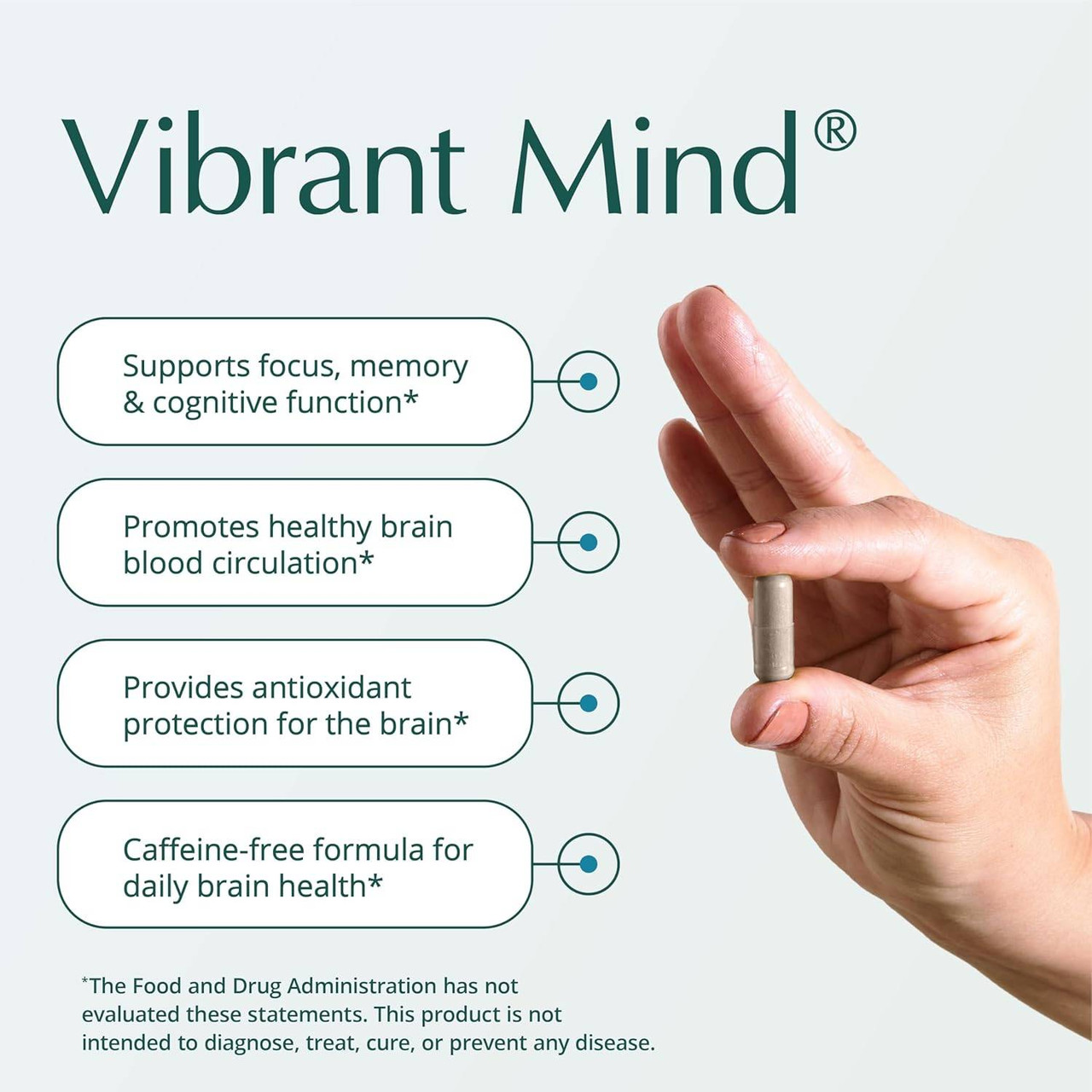 Natura Health Products Vibrant Mind - 90 Capsules