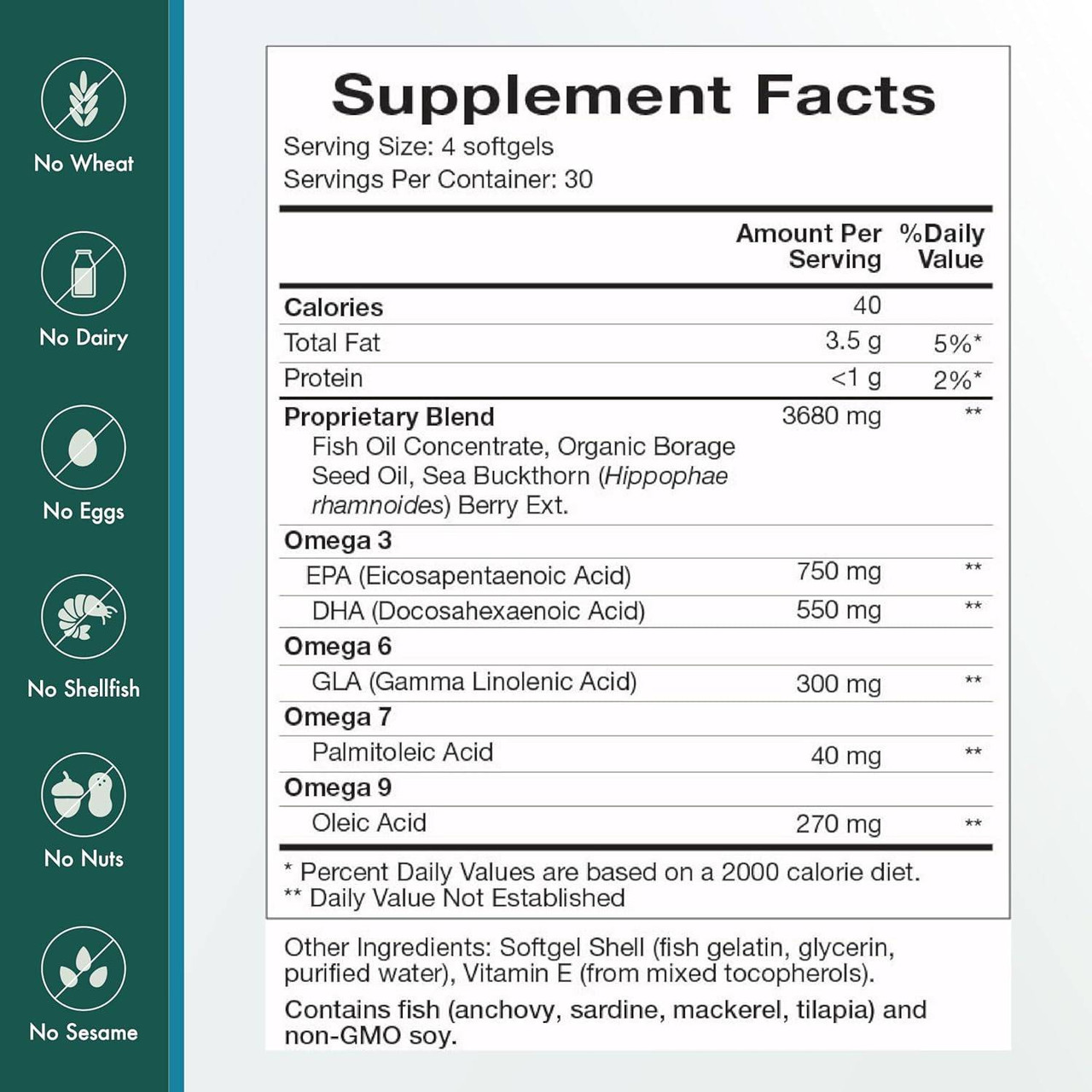 Natura Health Products Complete Omega Essentials - 120 Softgels